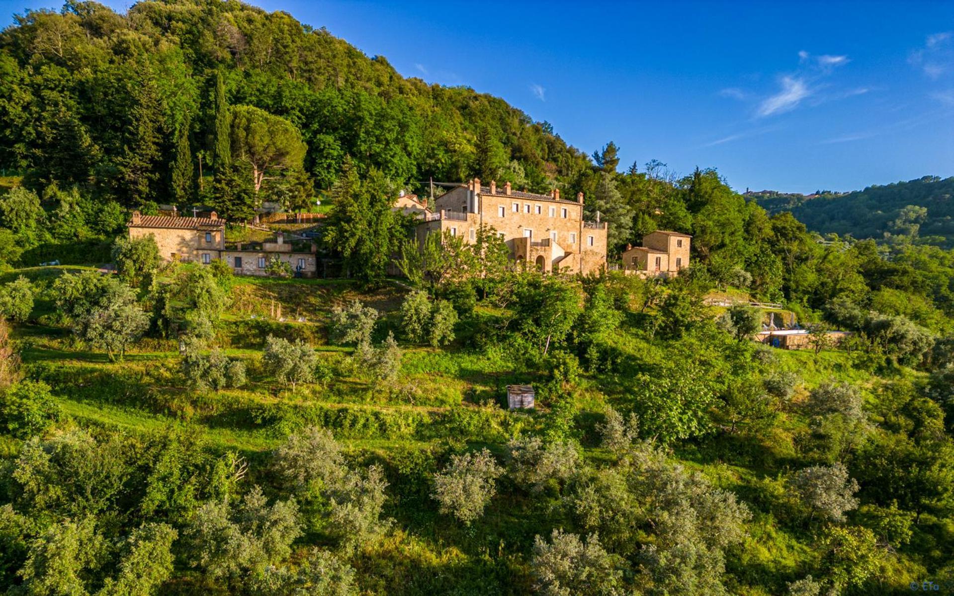 Borgo Gatteraia Lejlighedshotel Volterra Eksteriør billede